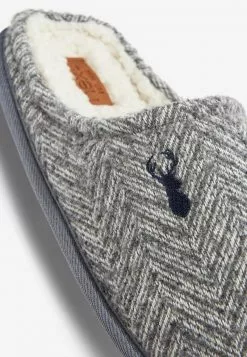 Next Herren Hausschuh - Grey -Next Großes Kaufhaus 787ff71650a24f3692bfc74b4975c55a