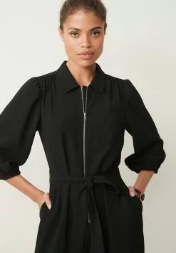 Next Damen BELTED ZIP - Jumpsuit - Black -Next Großes Kaufhaus 78e8c2372d5d423e8c584e8e118e4b11