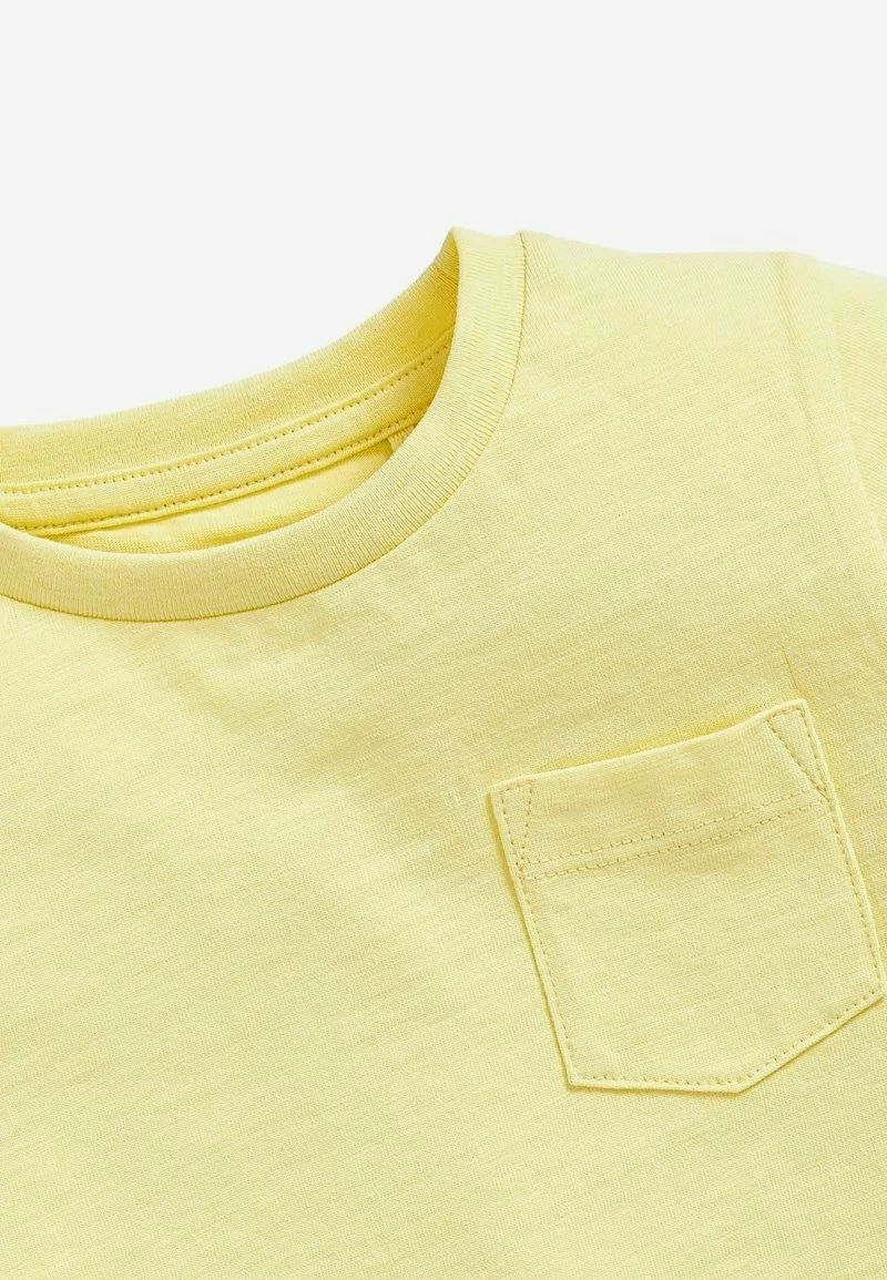 Next Kinder SHORT SLEEVE PLAIN - T-Shirt Basic - Yellow 3 Next Kinder SHORT SLEEVE PLAIN - T-Shirt Basic - Yellow – Bild 3