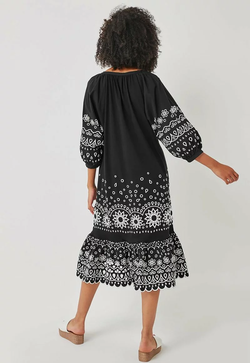 Next Damen LONG SLEEVE - Freizeitkleid - Black 2 Next Damen LONG SLEEVE - Freizeitkleid - Black – Bild 2