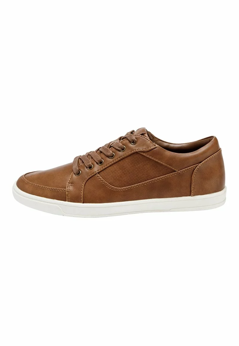 Next Herren TAN PERFORATED TRAINERS - Sneaker Low - Brown 1 Next Herren TAN PERFORATED TRAINERS - Sneaker Low - Brown