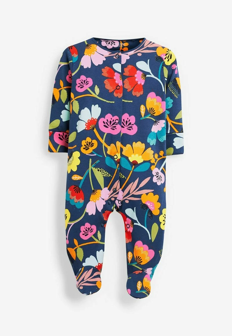 Next Kinder 3 PACK - Strampler - Mottled Blue 2 Next Kinder 3 PACK - Strampler - Mottled Blue – Bild 2