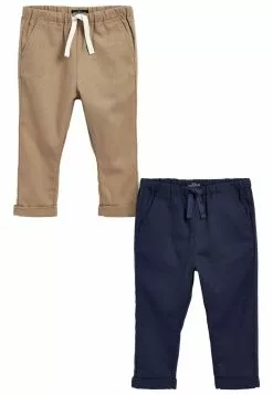 Next Kinder 2 PACK - Stoffhose - Navy Blue Stone