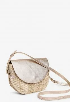 Next Damen SADDLE - Umhängetasche - Natural Metallic -Next Großes Kaufhaus 7abf93c3923041d2b94da92d40b66ea2