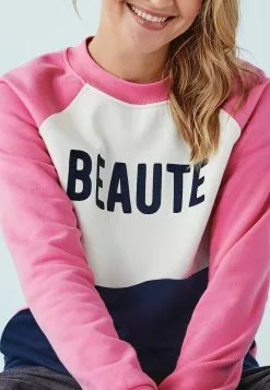 Next Damen SLOGAN CREW - Sweatshirt - Colourblock -Next Großes Kaufhaus 7ad2829a051f49a8bfff41e4cac8fd3b