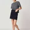 Next Damen JACQUARD - T-Shirt Print - Navy Blue Geo