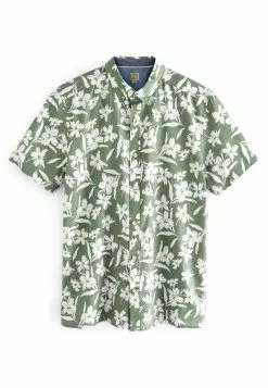 Next Herren SHORT SLEEVE - Hemd - Green Floral -Next Großes Kaufhaus 7c334d6e32d340f5913347049d2b4bc2