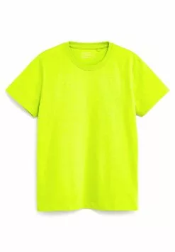 Next PLAIN - T-Shirt Basic - Lime Green | Kinder