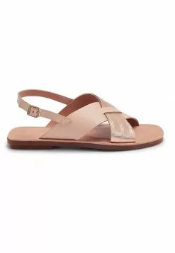 Next Damen FOREVER COMFORT CROSSOVER - Riemensandalette - Rose Gold