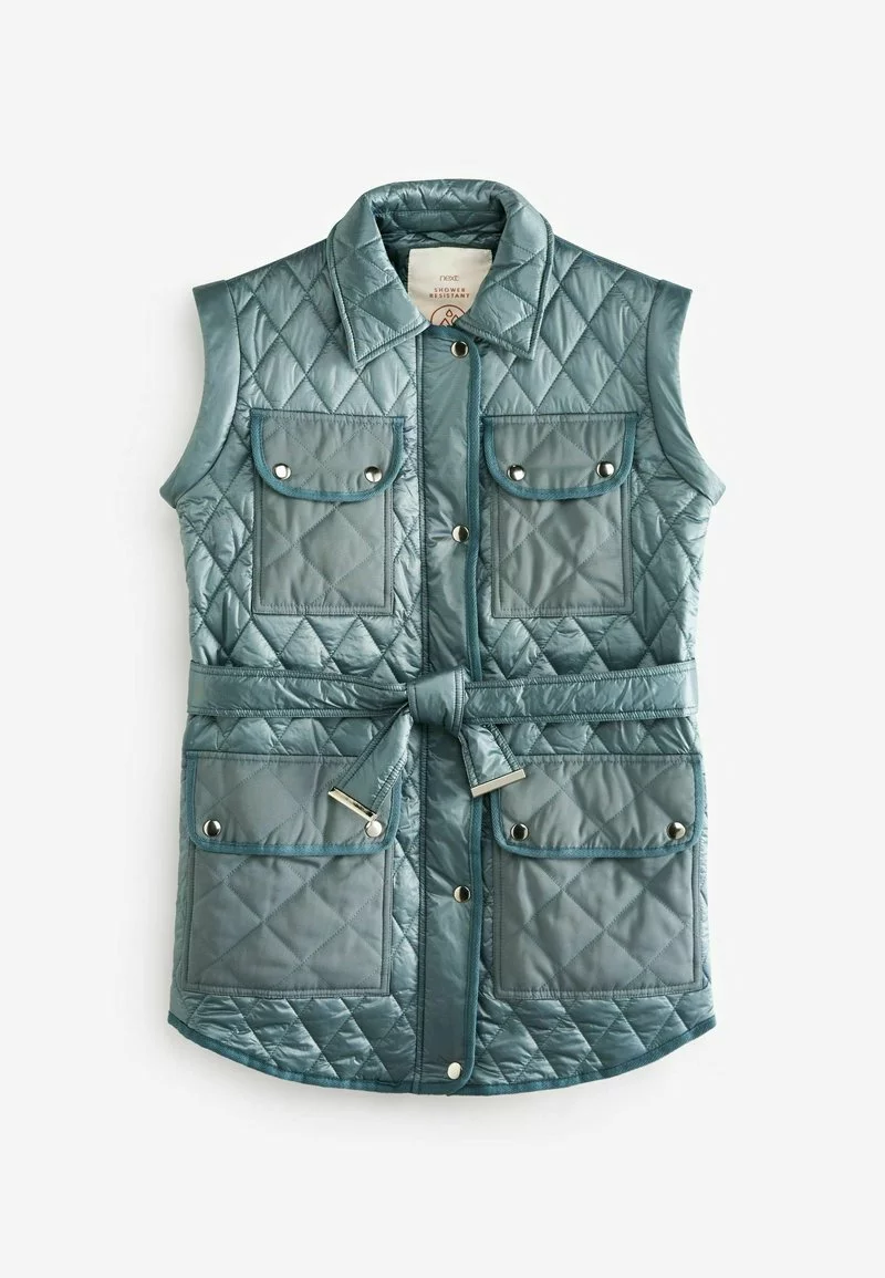 Next Damen 2 IN 1 ZIP OFF SLEEVE - Wintermantel - Blue 8 Next Damen 2 IN 1 ZIP OFF SLEEVE - Wintermantel - Blue – Bild 8