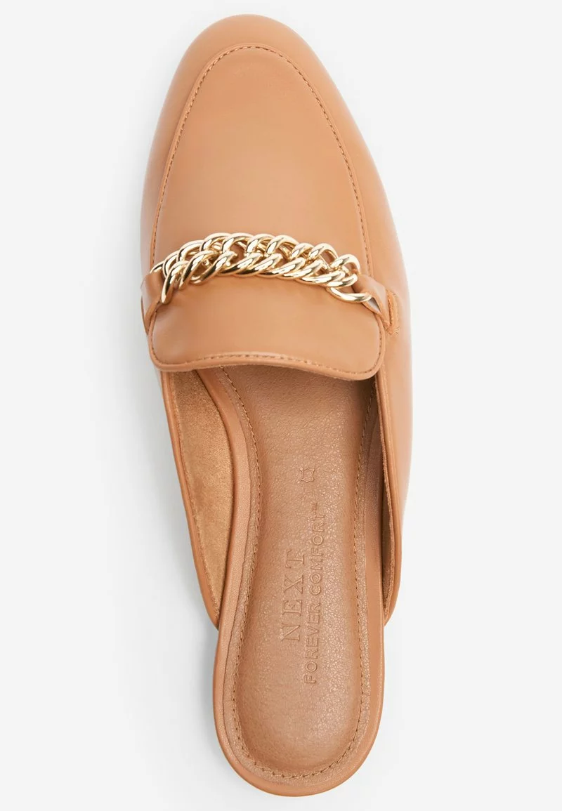 Next Damen Pantolette Flach - Camel 3 Next Damen Pantolette Flach - Camel – Bild 3
