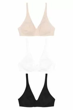 Next Damen 3 PACK - Triangel BH - Black -Next Großes Kaufhaus 7e06d4283ccd4d7a9683e2f55b00f2c5