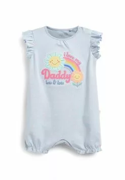 Next Kinder SINGLE ROMPER - Pyjama - Purple Daddy Retro