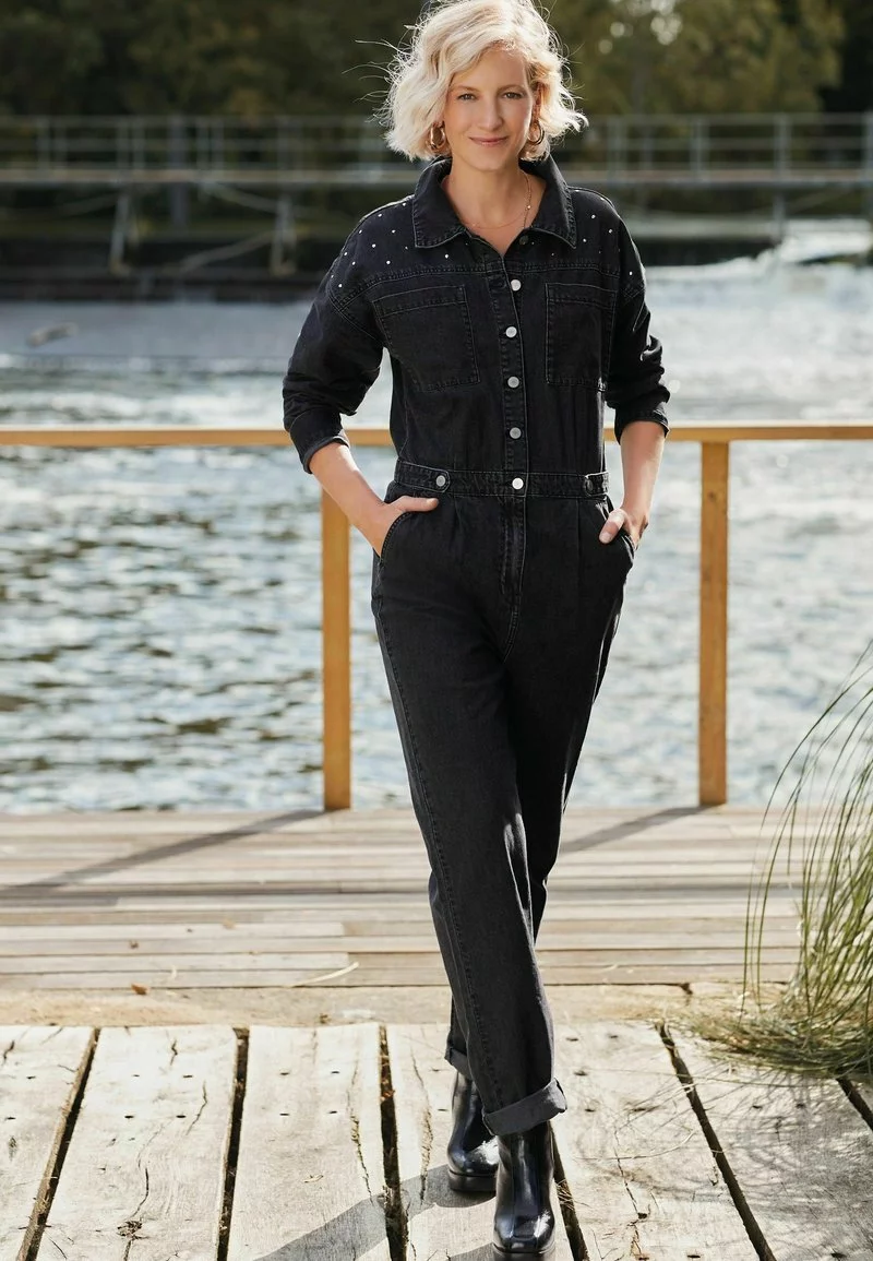 Next Damen Jumpsuit - Black 1 Next Damen Jumpsuit - Black