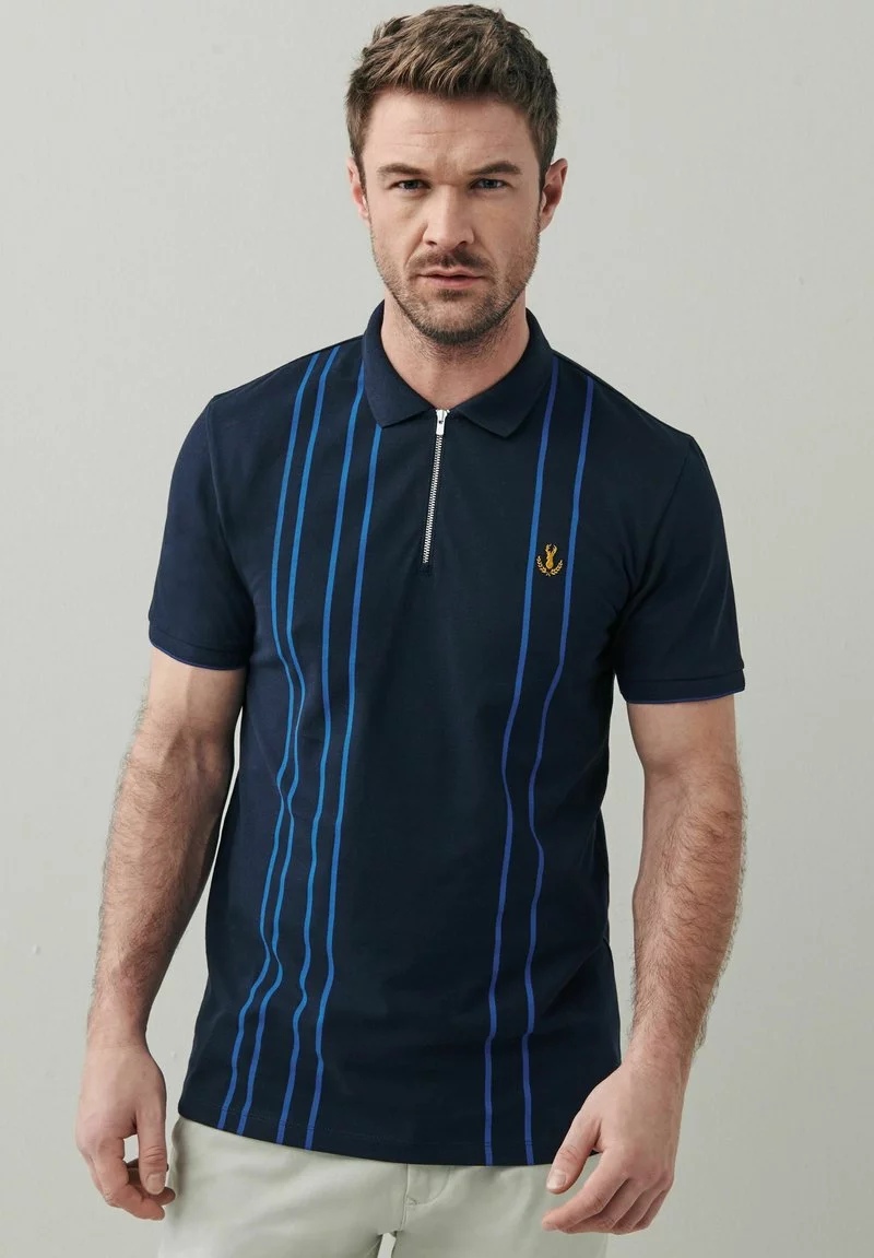 Next VERTICAL BLOCK - Poloshirt - Blue | Herren 1 Next VERTICAL BLOCK - Poloshirt - Blue | Herren