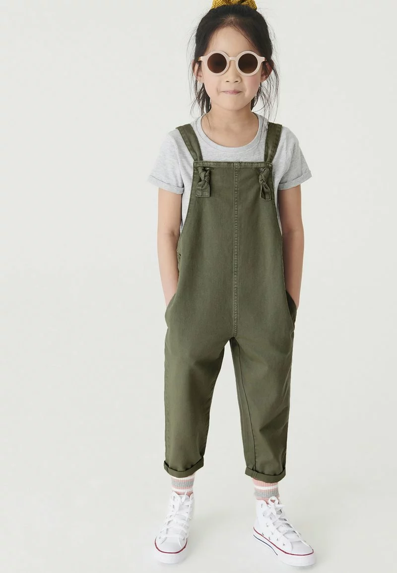 Next Kinder SOFT - Latzhose - Khaki 1 Next Kinder SOFT - Latzhose - Khaki