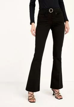 Next Damen LIFT - Flared Jeans - Black