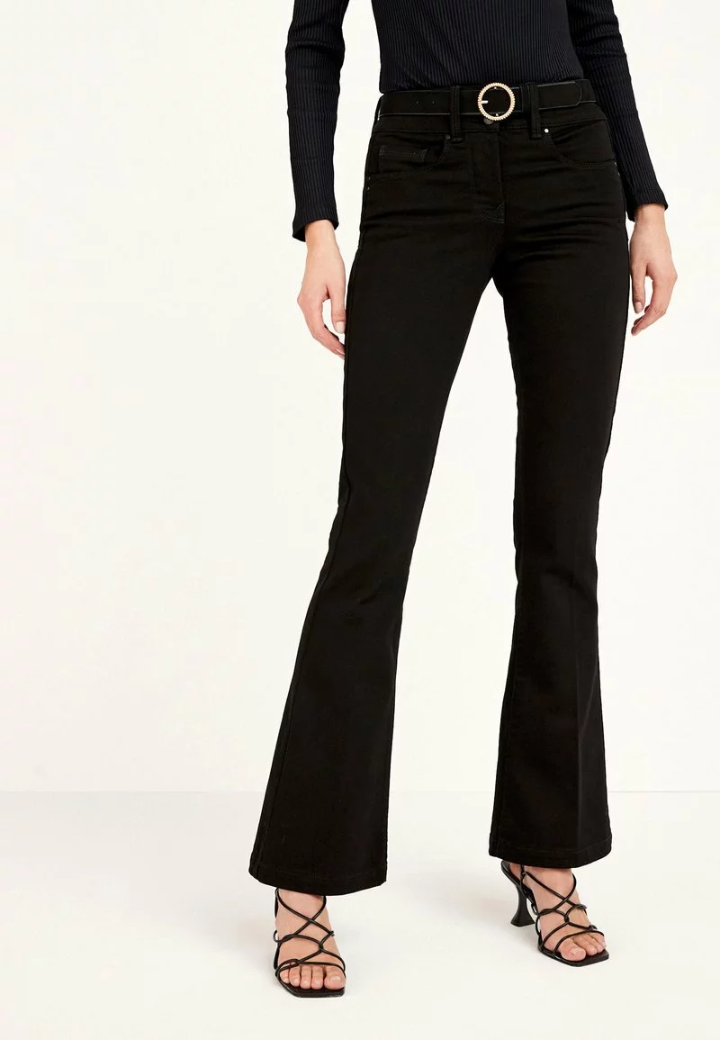 Next Damen LIFT - Flared Jeans - Black 1 Next Damen LIFT - Flared Jeans - Black