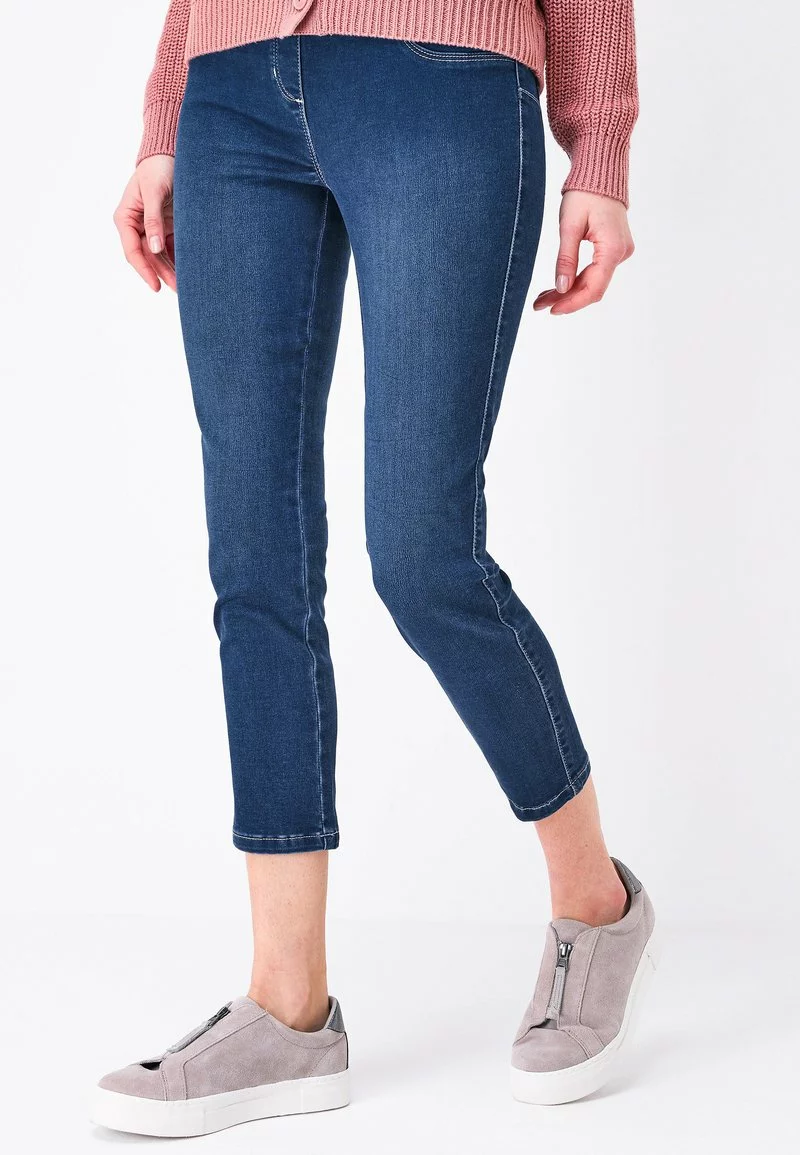 Next Damen SCULPTING - Jeans Slim Fit - Dark Blue 1 Next Damen SCULPTING - Jeans Slim Fit - Dark Blue