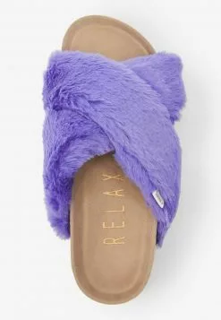 Next Hausschuh - Purple Faux Fur | Damen -Next Großes Kaufhaus 7f28ed4babc2491c816ddc0e186f05a6