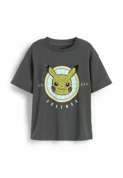 Next PIKACHU - T-Shirt Print - Charcoal Grey | Kinder -Next Großes Kaufhaus 7f684b94d7254d73bc45717cdae405da
