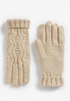 Next Damen Fingerhandschuh - Light Brown