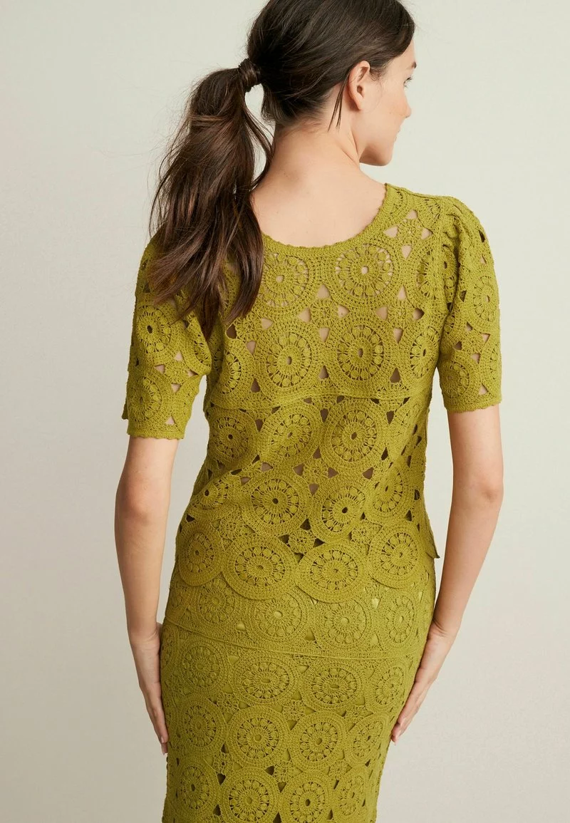 Next Damen Bluse - Olive Green 3 Next Damen Bluse - Olive Green – Bild 3