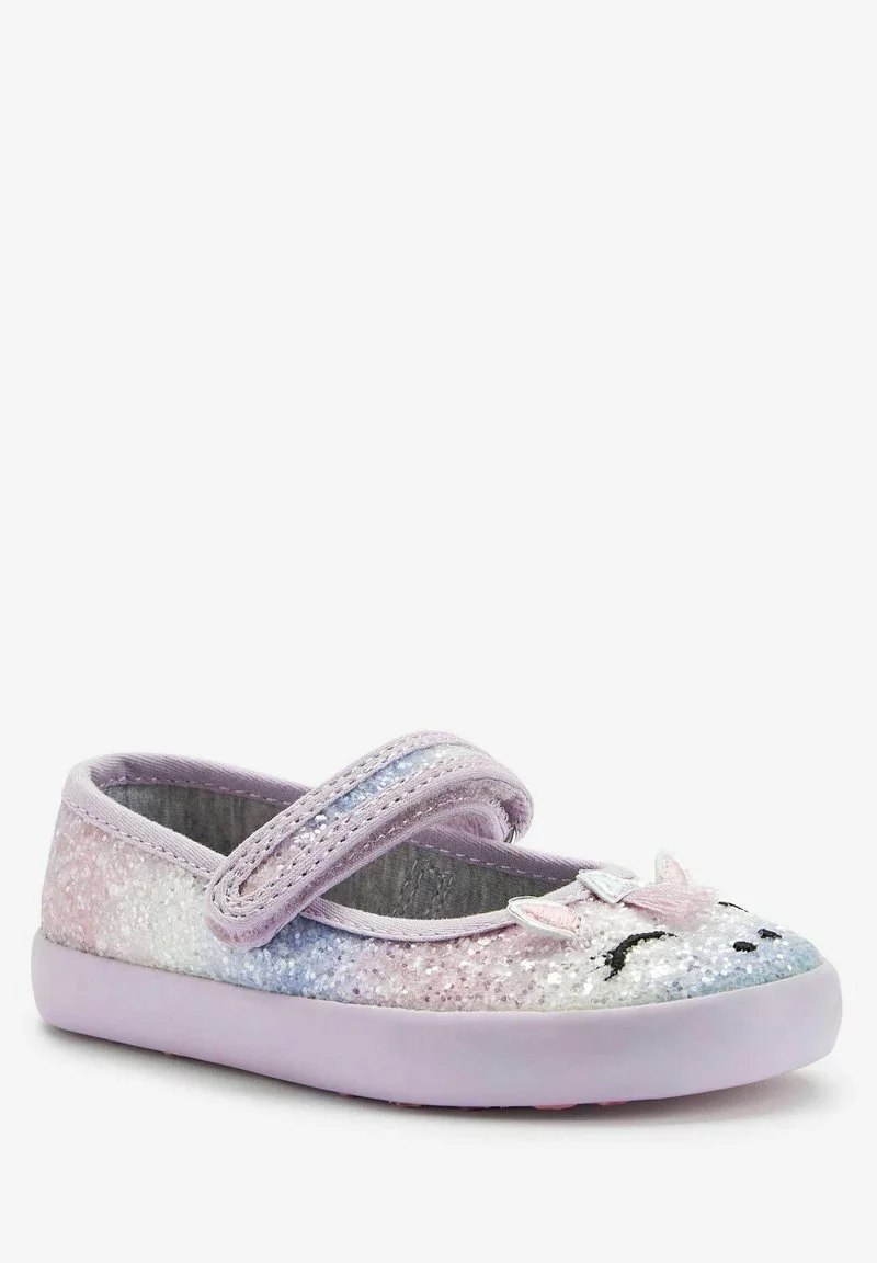 Next Kinder MARY JANE - Riemchenballerina - Purple Gliiter Unicorn 2 Next Kinder MARY JANE - Riemchenballerina - Purple Gliiter Unicorn – Bild 2