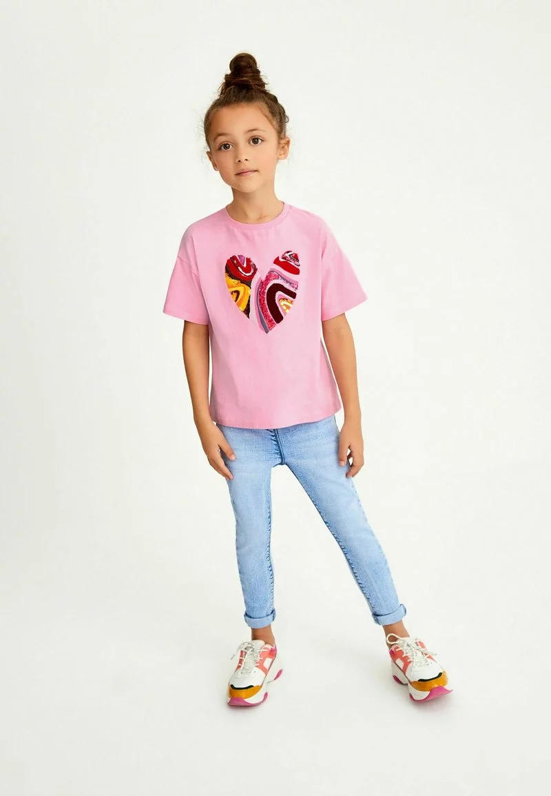 Next Kinder T-Shirt Print - Pink 1 Next Kinder T-Shirt Print - Pink