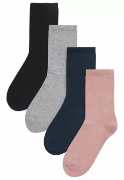 Next Damen CUSHION SOLE ANKLE SOCKS 4 PACK - Socken - Black