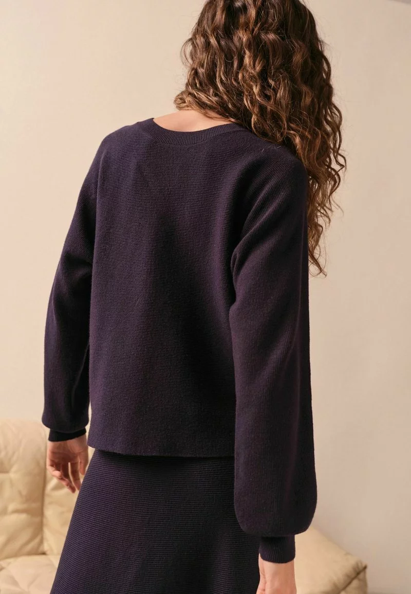 Next Damen CO-ORD LONG SLEEVE - Strickpullover - Dark Blue 3 Next Damen CO-ORD LONG SLEEVE - Strickpullover - Dark Blue – Bild 3