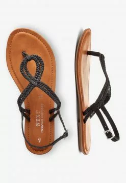 Next Damen ROSE GOLD REGULAR/WIDE FIT FOREVER COMFORT® DOUBLE PLAIT TOE TH - Zehentrenner - Black 8 Next Damen ROSE GOLD REGULAR/WIDE FIT FOREVER COMFORT® DOUBLE PLAIT TOE TH - Zehentrenner - Black -Next Großes Kaufhaus 81aff6a5eba046efa81a30244a44b8d1