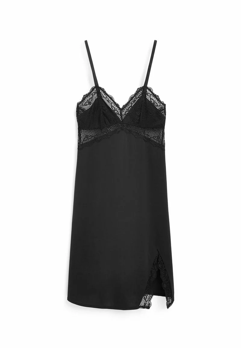 Next Damen Nachthemd - Black 2 Next Damen Nachthemd - Black – Bild 2