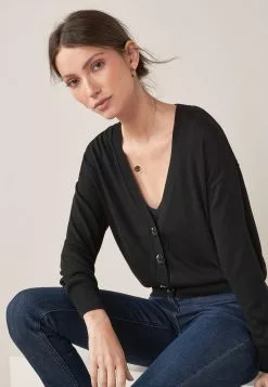 Next Damen DOLMAN - Strickjacke - Black -Next Großes Kaufhaus 831ff75e2fd14de2b743e0ad2ffa6645