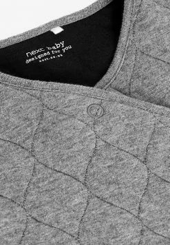 Next Unisex QUILTED - Strampler - Grey -Next Großes Kaufhaus 832047a3fc3d49ae9b04b361e3c84217