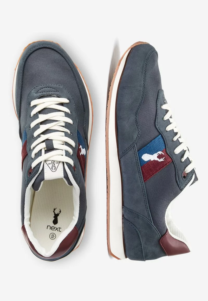 Next NAVY RETRO RUNNER TRAINERS - Sneaker Low - Blue | Herren 2 Next NAVY RETRO RUNNER TRAINERS - Sneaker Low - Blue | Herren – Bild 2