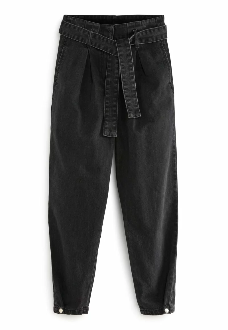 Next PAPERBAG - Jeans Relaxed Fit - Black Denim | Damen 5 Next PAPERBAG - Jeans Relaxed Fit - Black Denim | Damen – Bild 5