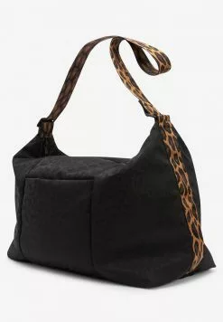 Next Damen LEOPARD PRINTED HOBO - Umhängetasche - Black -Next Großes Kaufhaus 837c5b3b1b1a439cb728036bbe4c36a8