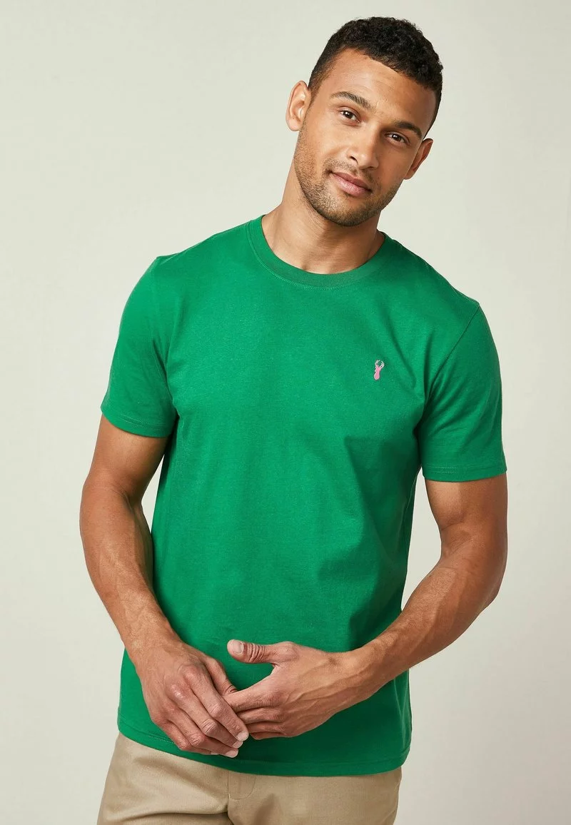 Next Herren STAG - T-Shirt Basic - Green 1 Next Herren STAG - T-Shirt Basic - Green