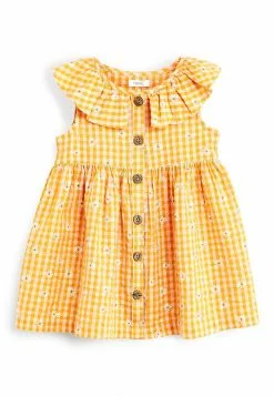 Next Kinder SLEEVELESS FRILL - Freizeitkleid - Yellow 11 Next Kinder SLEEVELESS FRILL - Freizeitkleid - Yellow -Next Großes Kaufhaus 8498f08252694215b576d0da631b4393