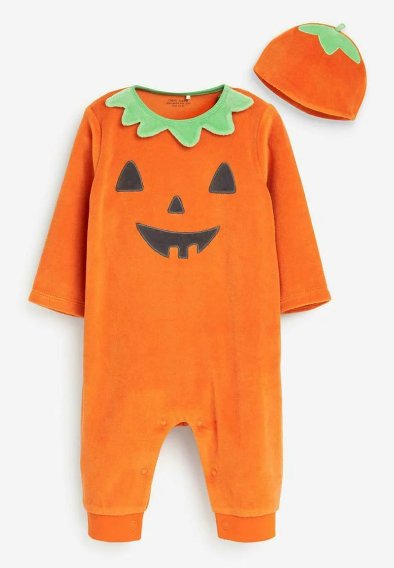 Next Unisex HALLOWEEN SET - Strampler - Orange 1 Next Unisex HALLOWEEN SET - Strampler - Orange
