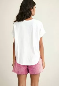 Next Damen SHORT SLEEVE WOVEN MIX BOXY - Bluse - White -Next Großes Kaufhaus 84c30809afee464788d08caacc9bfd86
