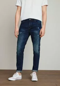 Next Herren Jeans Slim Fit - Blue