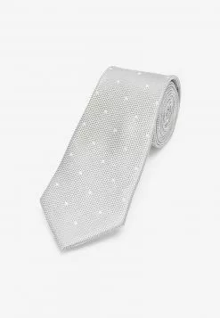 Next Herren Krawatte - Silver -Next Großes Kaufhaus 8517e813ed9b496c91e2f6d8bd28538b