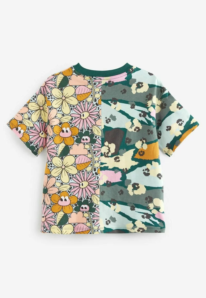 Next FLORAL & CAMO SPLICED - T-Shirt Print - Green | Kinder 3 Next FLORAL & CAMO SPLICED - T-Shirt Print - Green | Kinder – Bild 3