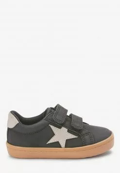Next Unisex BLACK DOUBLE STRAP STAR - Sneaker Low - Black -Next Großes Kaufhaus 865b2f97c7b84089a4f49d6296c637f0