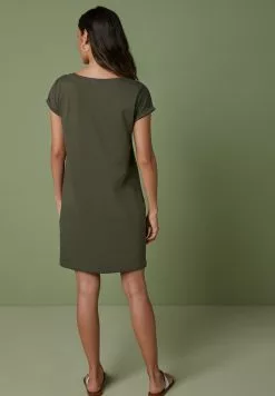 Next Damen RELAXED CAPPED SLEEVE - Strandaccessoire - Khaki -Next Großes Kaufhaus 86d28d9ecd97477fbd43b9b65c94c34b