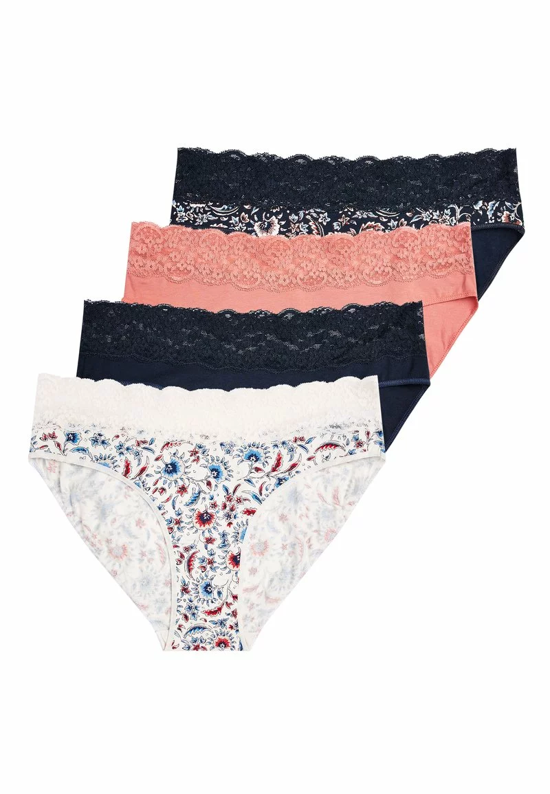 Next Damen 4 PACK - Slip - Mottled Blue 2 Next Damen 4 PACK - Slip - Mottled Blue – Bild 2