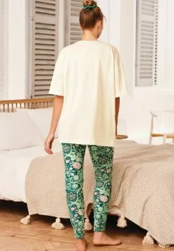 Next Damen MORRIS & CO. SET - Nachtwäsche Set - Green Floral 9 Next Damen MORRIS & CO. SET - Nachtwäsche Set - Green Floral -Next Großes Kaufhaus 8743895068674a04b7326264a0553374