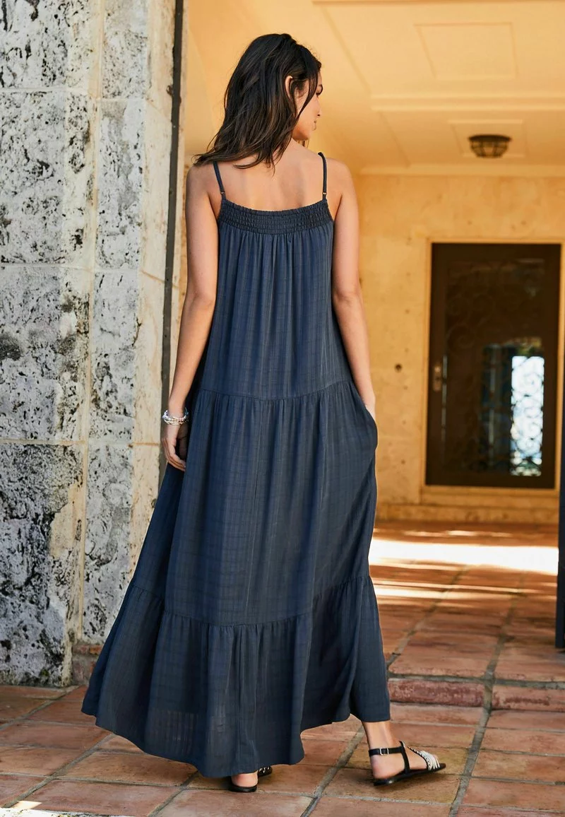 Next Damen STRAPPY - Maxikleid - Navy Blue 2 Next Damen STRAPPY - Maxikleid - Navy Blue – Bild 2